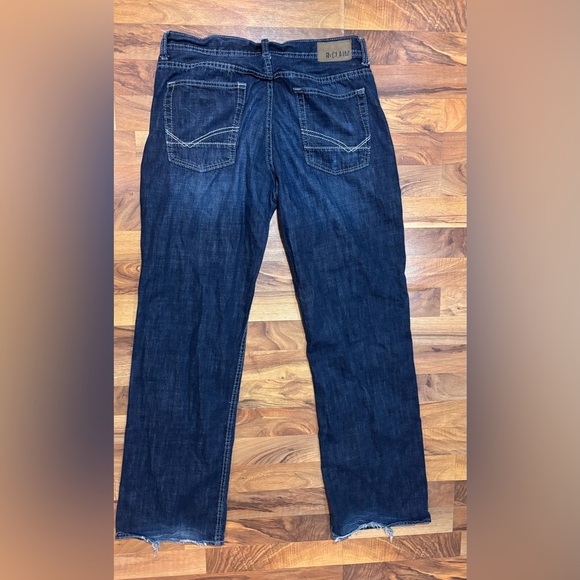 Reclaim Men’s Jeans Size 34x34 Relaxed Boot Leg Dark Wash Mid Rise - Picture 2 of 7